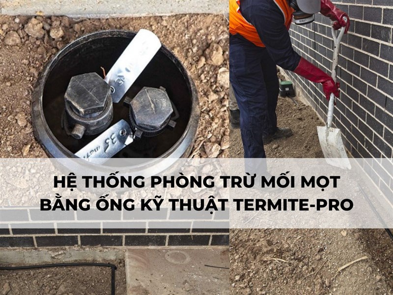 Công Nghệ Ống Kỹ Thuật TERMITE-PRO: Hệ Thống Hàng Rào Phòng Mối