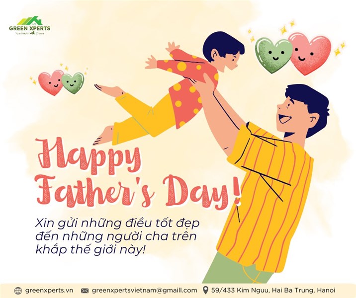 Chúc mừng Ngày của cha 16/06