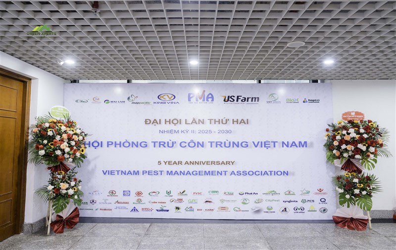 GREEN XPERTS VINH DỰ THAM DỰ ĐẠI HỘI THÀNH LẬP HỘI PHÒNG TRỪ CÔN TRÙNG VIỆT NAM (VPMA) NHIỆM KỲ II: 2025 - 2030