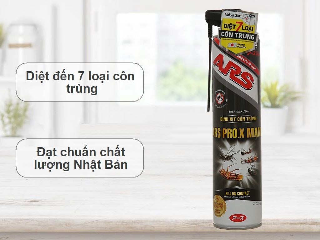 BÌNH XỊT CÔN TRÙNG ARS PRO X MẠNH