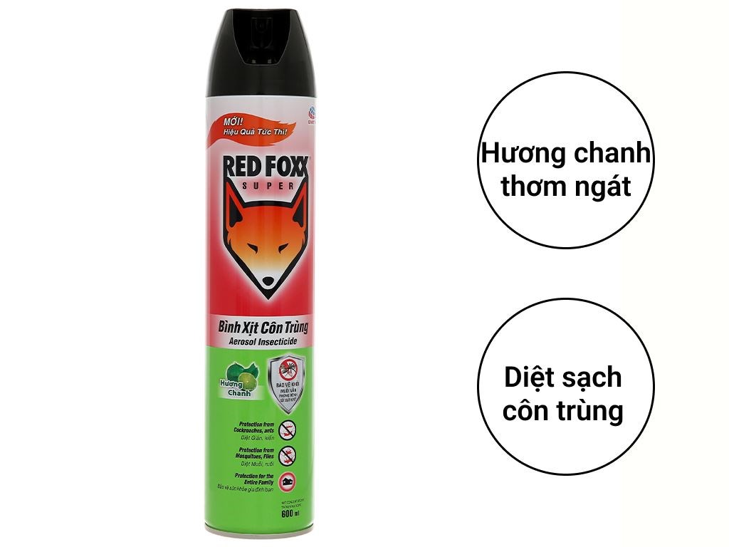 Bình xịt côn trùng Red Fox