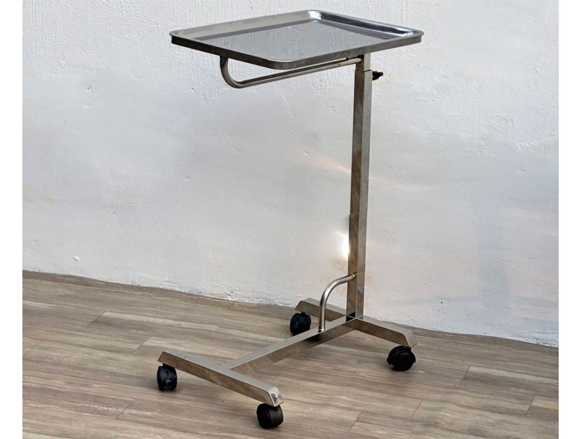 Bàn Tít Inox - Bàn Đẩy Dụng Cụ Y Tế