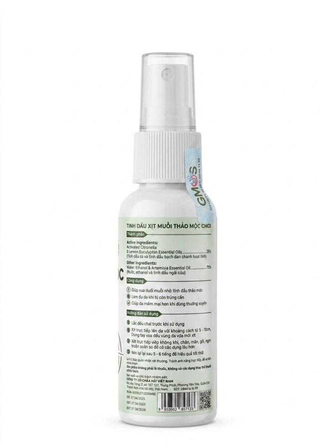Tinh dầu Xịt Thảo Mộc GMOS
