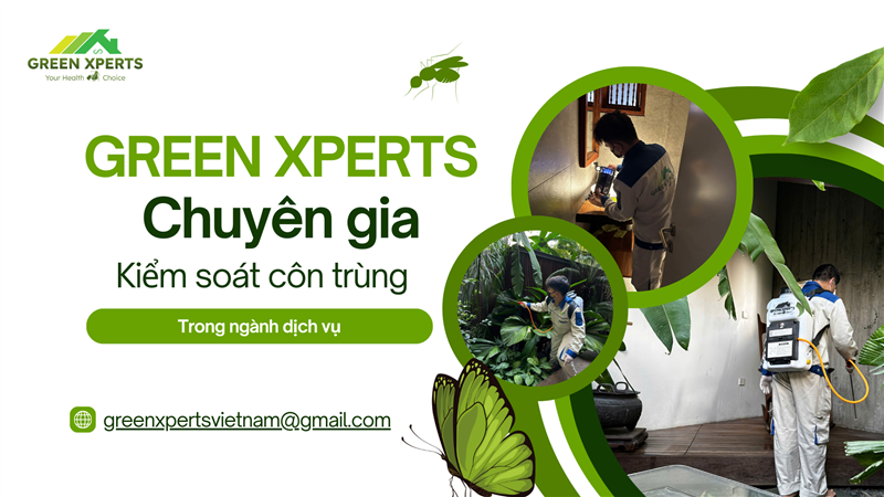 KIỂM SOÁT CÔN TRÙNG GÂY HẠI CHO NGÀNH DỊCH VỤ